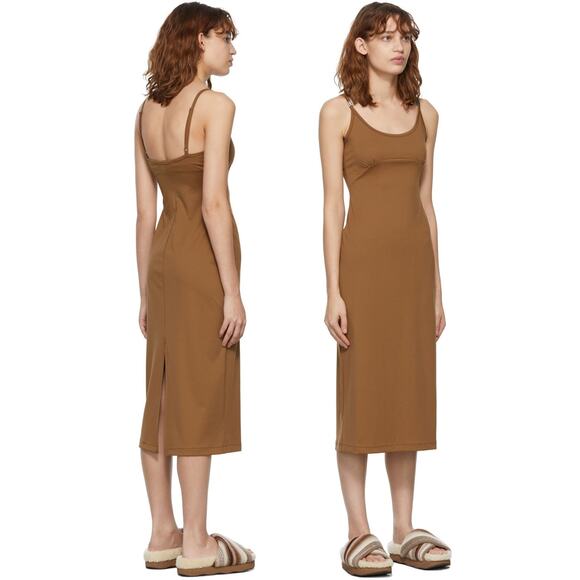 KSUBI The Hurley Slip Midi Dress in Latte Size S - Picture 3 of 16